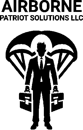 APS logo — professional under parachute